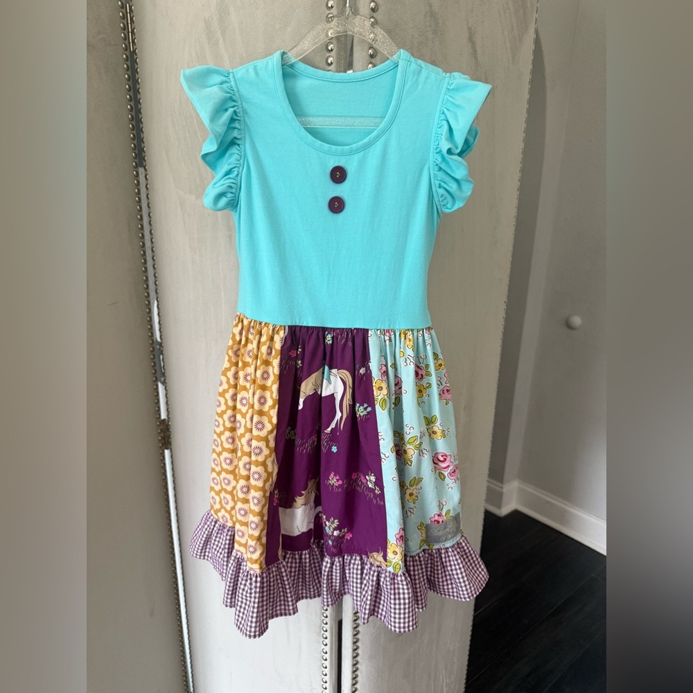 Eleanor Rose Unicorn Dreams Dress 6/7
